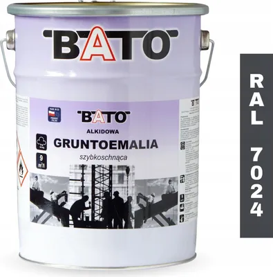 Zdjęcie produktu dla Gruntoemalia Alkidowa Szybkoschnąca Grafit Ral 7024 5L