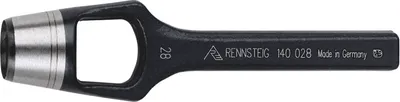 Produktbild von Rennsteig Henkellocheisen Ø 28 mm Locheisen Lochstanzer Stanzer 1400280