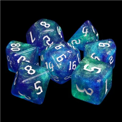 Immagine prodotto di Foam Brain Games Set di dadi Meteor Storms RPG per giochi di ruolo