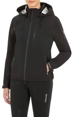 Image de Equiline CATEC Veste de pluie Windstopper pour femmes black FS21, Eq19_HW_Gr.:XL