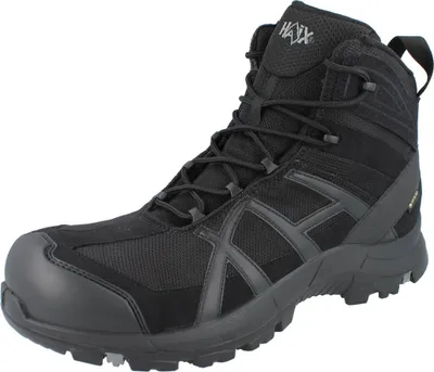 Produktbild von HAIX Black Eagle Safety 40 Damen Herren Sicherheitsstiefel S3 schwarz - Größe: UK 10