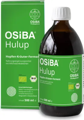 Produktbild von OSIBA Hulup 500ml enzymreiches Bio-Fermentationsgetränk, mehrfach mit EM fermentiert