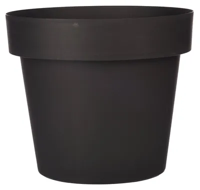 Produktbild von Selbstbewässerndes Blumentopf aus Kunststoff, anthrazit