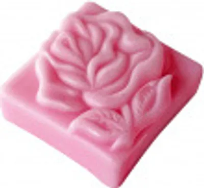 Produktbild von Seife rosa Quadrat