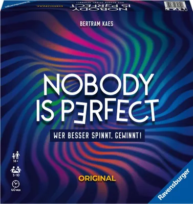 Produktbild von Ravensburger 26845 Nobody is perfect Original Partyspiel, Farbe:Blau