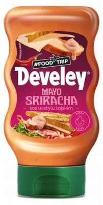 Zdjęcie produktu dla Develey Polska Sos Majo Sriracha - Food Trip 300 ml