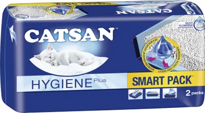 Produktbild von CATSAN® Hygiene Plus SMART PACK 2 x 4l