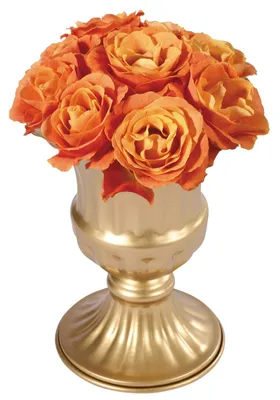 Image de Supports en métal doré pour la décoration de mariage