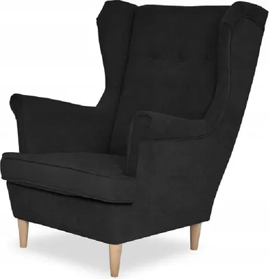 Produktbild von Family Meble Ohrensessel Ari Relaxsessel aus Webstoff Skandinavisch Loungesessel Fernsehsessel Für Wohnzimmer Esszimmer Schlafzimmer Büro (EN 25)