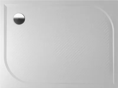 Image de Receveur de douche rectangulaire en marbre RIHO KOLPING DB34 120X90x3 cm-Blanc-Blanc-90 --