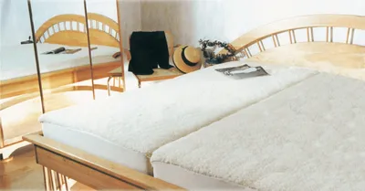 Produktbild von Wollunterbett aus Schafschurwolle : Größe - 90-100x200 cm