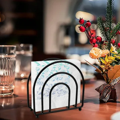 Productafbeelding van Servettenhouder, modern design, van kunststof, voor op tafel