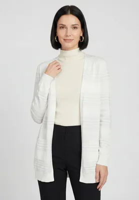 Produktbild von CHANCERY damen strickjacke - weiß, XL/XXL