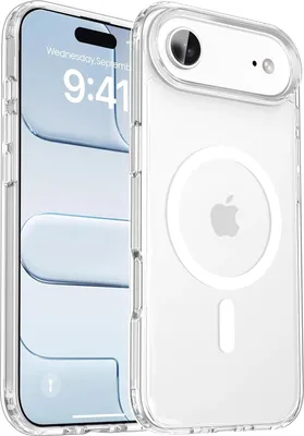 Obrázok produktu pre Ochranné puzdro pre iPhone Air Puzdro kompatibilné s MagSafe Transparent Silicone Case