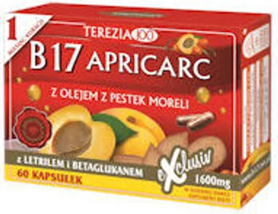 Produktbild von B17 Apricarc 1600 mg, 60 Kapseln. TEREZIA