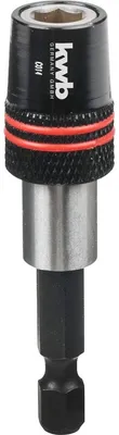 Produktbild von kwb 10 03 00 Schraubendreherbit-Halter Stahl 25,4 / 4 mm (1 / 10,20cm (4") ) 1 Stück(e) (100300)