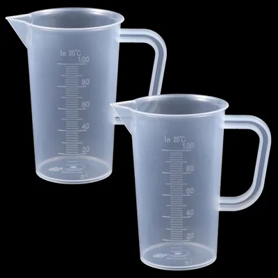 Produktbild von Messbecher 100 ml, 2 Stücke, Kunststoff, für Küche