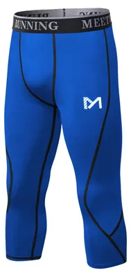 Produktbild von MEETYOO Kompressionshose Herren, Sport Leggings Atmungsaktiv Fitness Strumpfhose
