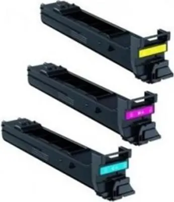 Zdjęcie produktu dla Konica Minolta Toner Value Pack (C/M/Y), 4000 stron(y), Cyjan, Purpurowy, Żółty