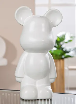 Obrázok produktu pre Gilde Figur, medveď, keramika, biela, balenie 2 ks, výška: 26,00 cm, šírka: 14,00 cm, hĺbka: 11,00 cm, kód: 58584