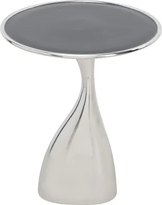 Produktbild von Kare Design Beistelltisch Spacey, Silber, rund, Durchmesser 36 cm