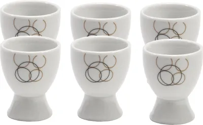 Obrázek produktu pro sada 6 kelímků na vejce Podívejte se 4,8 cm