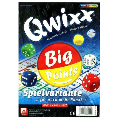 Obrázek produktu pro Qwixx Velké body