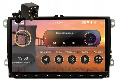 Zdjęcie produktu dla RADIO BLOW CP02 2DIN 9" Android/WiFi/GPS/CARPLAY VW/SKODA/SEAT