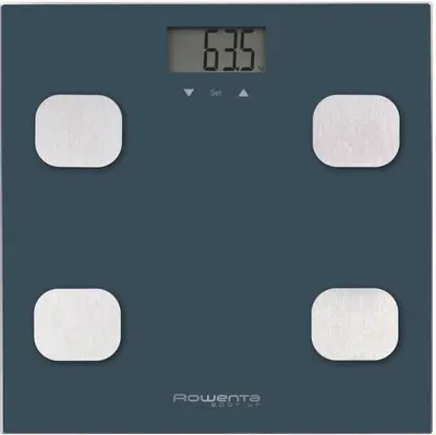 Produktbild von Rowenta Body Up BR2520, Elektronische Personenwaage, 150 kg, 100 g, Grau, kg, Quadratisch