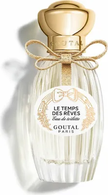 A clear, professional studio shot of a Goutal Paris perfume bottle.