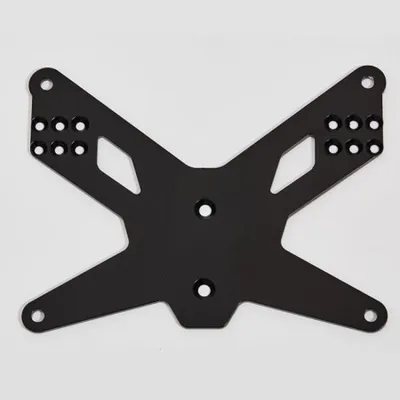 Image de Kennzeichenplatte SHORTY XL schwarz