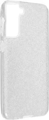 Produktbild von König Design Hülle kompatibel mit Samsung Galaxy S21 Plus Kunststoff Soft Handyhülle - Handy Case Silber