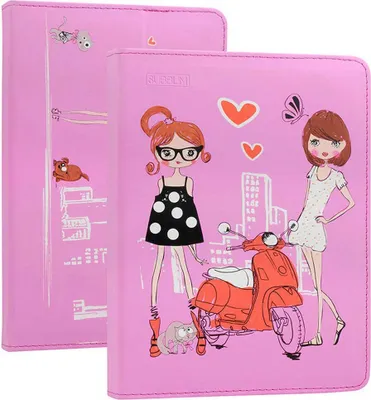 Immagine prodotto di Subblim Custodia per tablet per ragazze alla moda per tablet da 10,1" - 11"
