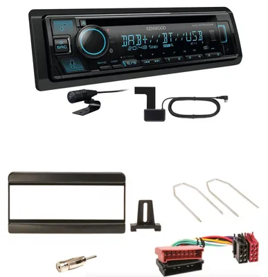 Produktbild von Kenwood KDC-BT560DAB Bluetooth DAB USB Einbauset für Focus Fiesta Puma Mondeo