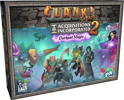 Produktbild von Asmodee Clank! Legacy: Acquisitions Incorporated 2 - Darkest Magic, Kartenspiel
