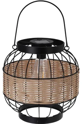 Produktbild von Pro Gartenlaterne - Solar - Metall - 24 x 24 cm - Gartenbeleuchtung
