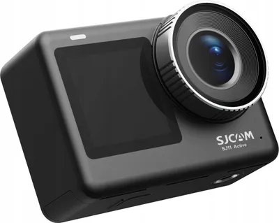 A black SJCAM SJ11 Active action camera is shown against a white background.