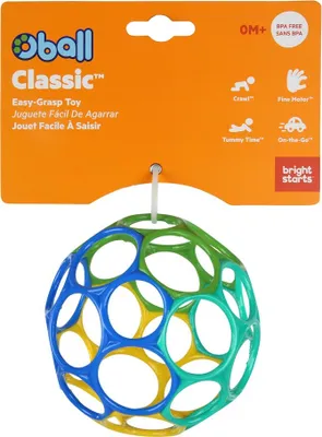 Obrázok produktu pre Oball Oball Classic Ľahko uchopiteľná hračka - modrá/zelená
