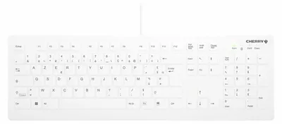 Produktbild von Contour Design Active Key AK-C8112, Volle Größe (100%), Kabelgebunden, USB, Scherenschalter, AZERTY, Weiß