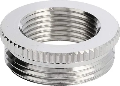 Immagine prodotto di WISKA Riduzione PG/PG da PG21x1,588 a PG13,5x1,41 MRR-21/13 tondo ottone (CuZn) nichelato filettatura di collegamento 7,0 mm