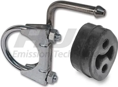 Produktbild von HJS Auspuffhalter für FORD Focus II Schrägheck (DA, HCP, DP) Hinten Auspuffanlage Montageteil 82 15 4369