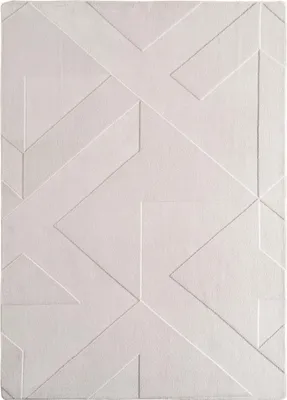 Productafbeelding van Pompei Aro vloerkleed laagpolig rechthoek 140x200cm crème