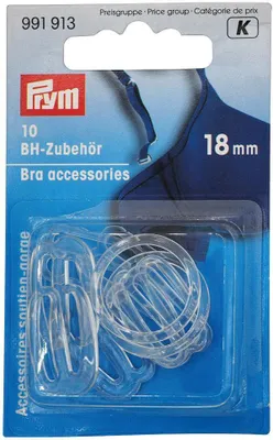 Produktbild von Prym BH-Zubehör KST 18 mm transparent