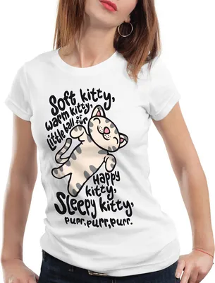 Produktbild von style3 Soft Kitty Damen T-Shirt Penny, Farbe:Weiß, Größe:L