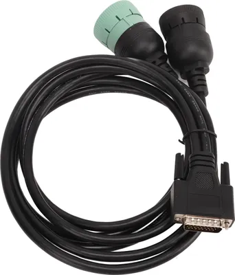 Zdjęcie produktu dla Y Dzielony kabel diagnostyczny 6PIN 9PIN Stabilna transmisja Elastyczny adapter kabla diagnostycznego 121891 dla DLA+2