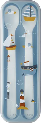 Zdjęcie produktu dla Mepal set fütterlöffel mio 2 stück - sailors bay 62 x 22 x 205 108032065244