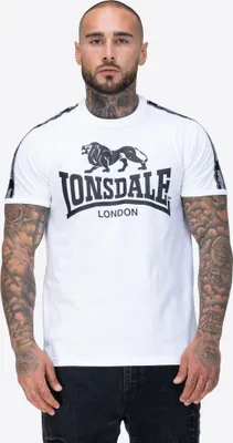 Immagine prodotto di T-shirt uomo regular fit STOUR Bianco/Nero L Lonsdale