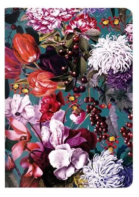 Obrázek produktu pro Heft A6 Blumenbouquet benzín