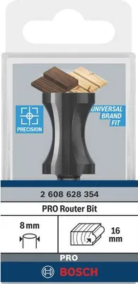 Produktbild von PRO Halbstabfräser, R 16, Schaft 8 mm