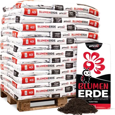 Produktbild von Galamio Blumenerde torffrei 40l x 45 Sack 1800l Palette